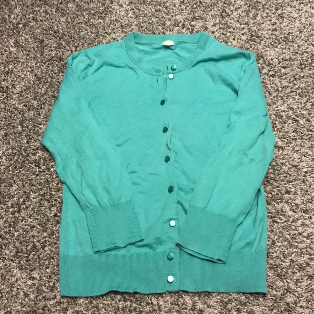 GUC J Crew Jackie cardigan.